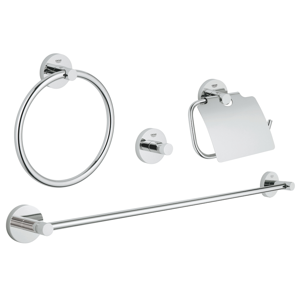 GROHE Essentials Sada doplňků do koupelny 4 v 1 Chrom #40776001