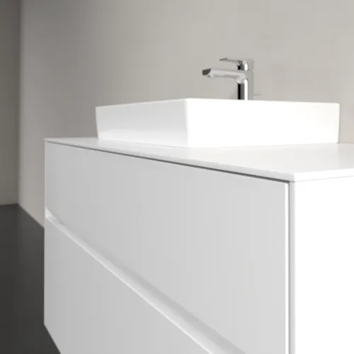 VILLEROY BOCH Collaro toaletní skříňka, s osvětlením, 2 výsuvy, 1000 x 548 x 500 mm, bílá matná / bílá matná #C014B0MS, obrázek 6