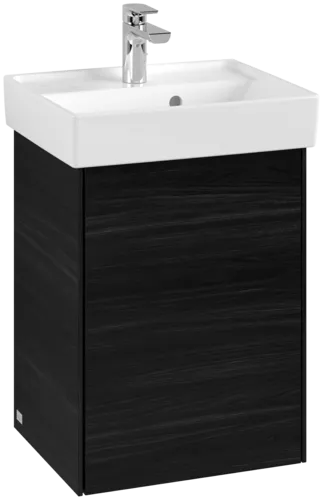 VILLEROY BOCH Toaletní skříňka Collaro, 1 dvířka, 410 x 546 x 344 mm, černý dub #C00501AB