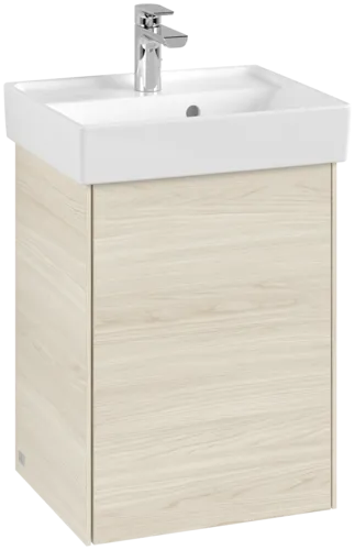 VILLEROY BOCH Toaletní skříňka Collaro, 1 dvířka, 410 x 546 x 344 mm, bílý dub #C00501AA