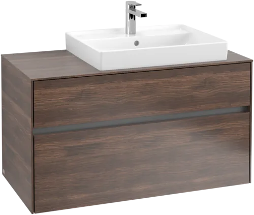 VILLEROY BOCH Toaletní skříňka Collaro, 2 výsuvy, 1000 x 548 x 500 mm, Arizona Oak / Arizona Oak #C01800VH