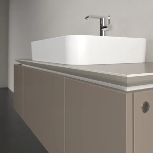 VILLEROY BOCH Legato toaletní skříňka, 3 výsuvy, 1200 x 380 x 500 mm, Truffle Grey / Truffle Grey #B75700VG, obrázek 5