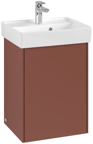 VILLEROY BOCH Toaletní skříňka Collaro, 1 dvířka, 410 x 546 x 344 mm, vínově červená #C00500AH