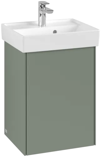 VILLEROY BOCH Toaletní skříňka Collaro, 1 dvířka, 410 x 546 x 344 mm, jemně zelená #C00500AF