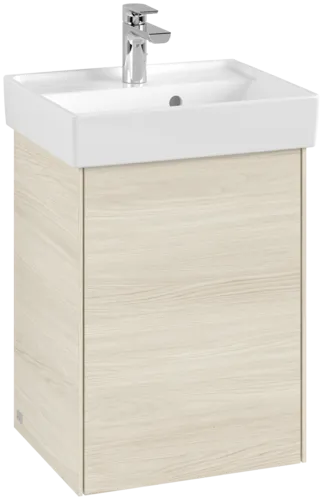 VILLEROY BOCH Toaletní skříňka Collaro, 1 dvířka, 410 x 546 x 344 mm, bílý dub #C00500AA