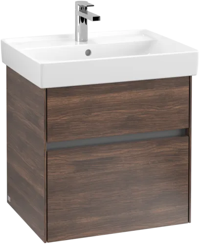 VILLEROY BOCH Toaletní skříňka Collaro, s osvětlením, 2 výsuvy, 554 x 546 x 444 mm, dub Arizona #C008B0VH