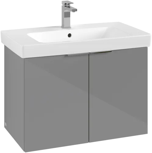 VILLEROY BOCH Toaletní skříňka Architectura, 2 dvířka, 750 x 520 x 438 mm, šedá #B89300VT