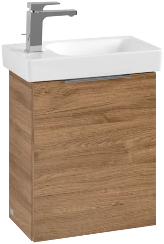 VILLEROY BOCH Toaletní skříňka Architectura, 1 dvířka, 430 x 520 x 273 mm, dub Kansas #B88301RH