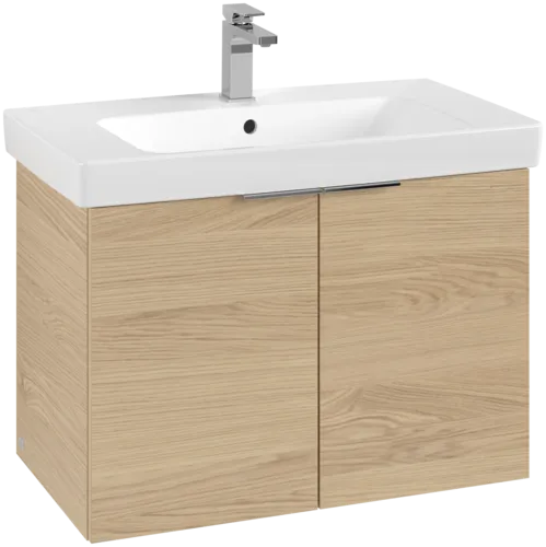 VILLEROY BOCH Toaletní skříňka Architectura, 2 dvířka, 750 x 520 x 438 mm, severský dub #B89300VJ