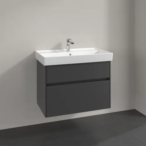 VILLEROY BOCH Toaletní skříňka Collaro, 2 výsuvy, 754 x 546 x 444 mm, grafitová barva #C01000VR, obrázek 2