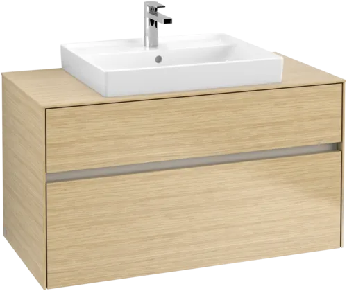 VILLEROY BOCH Toaletní skříňka Collaro, 2 výsuvy, 1000 x 548 x 500 mm, severský dub / severský dub #C01900VJ