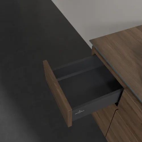 VILLEROY BOCH Legato toaletní skříňka, 5 výsuvů, 1200 x 550 x 500 mm, Arizona Oak / Arizona Oak #B75800VH, obrázek 7