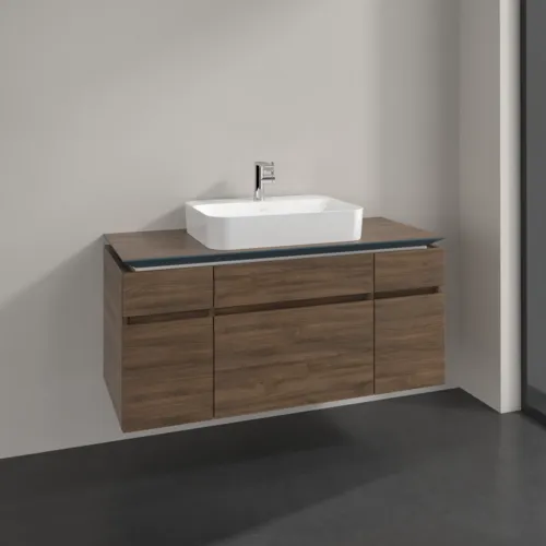VILLEROY BOCH Legato toaletní skříňka, 5 výsuvů, 1200 x 550 x 500 mm, Arizona Oak / Arizona Oak #B75800VH, obrázek 2