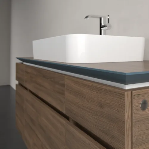 VILLEROY BOCH Legato toaletní skříňka, 5 výsuvů, 1200 x 550 x 500 mm, Arizona Oak / Arizona Oak #B75800VH, obrázek 5