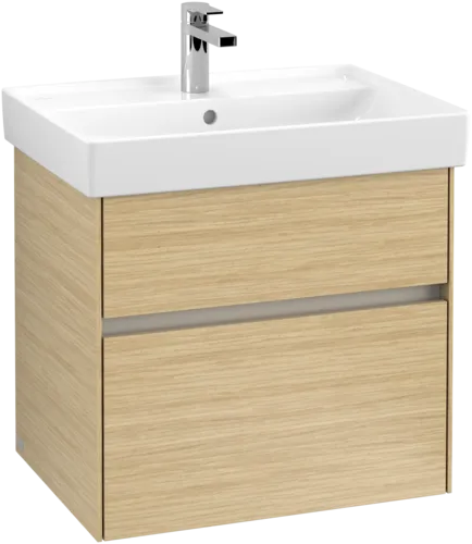 VILLEROY BOCH Umyvadlová skříňka Collaro, s osvětlením, 2 výsuvy, 604 x 546 x 444 mm, severský dub #C009B0VJ