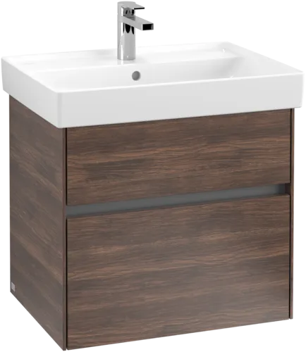 VILLEROY BOCH Toaletní skříňka Collaro, s osvětlením, 2 výsuvy, 604 x 546 x 444 mm, dub Arizona #C009B0VH