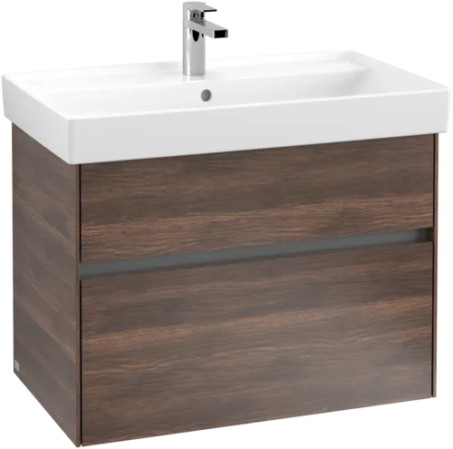 VILLEROY BOCH Toaletní skříňka Collaro, s osvětlením, 2 výsuvy, 754 x 546 x 444 mm, dub Arizona #C010B0VH