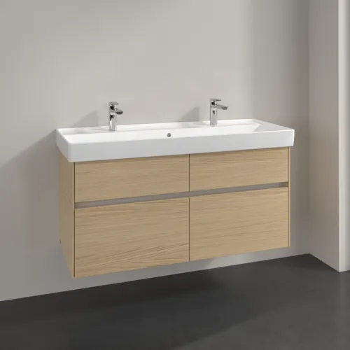 VILLEROY BOCH Toaletní skříňka Collaro, 4 výsuvy, 1154 x 546 x 444 mm, severský dub #C01200VJ, obrázek 2