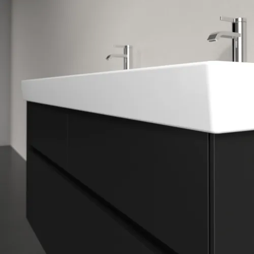 VILLEROY BOCH Toaletní skříňka Collaro, 4 výsuvy, 1154 x 546 x 444 mm, Volcano Black #C01200VL, obrázek 5