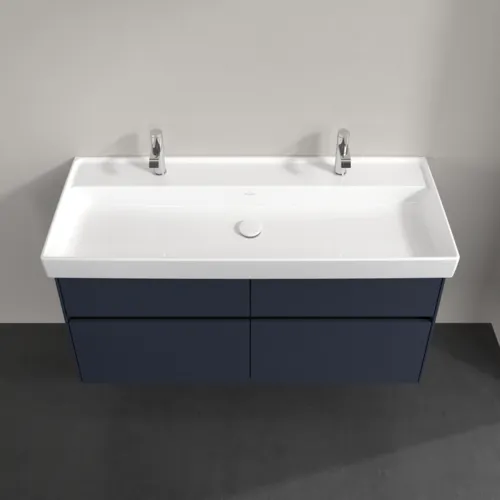 VILLEROY BOCH Toaletní skříňka Collaro, 4 zásuvky, 1154 x 546 x 444 mm, Marine Blue #C01200VQ, obrázek 4