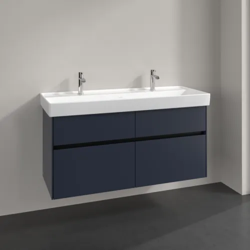 VILLEROY BOCH Toaletní skříňka Collaro, 4 zásuvky, 1154 x 546 x 444 mm, Marine Blue #C01200VQ, obrázek 2