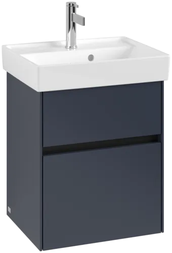VILLEROY BOCH Toaletní skříňka Collaro, 2 výsuvy, 460 x 546 x 374 mm, Marine Blue #C00600VQ
