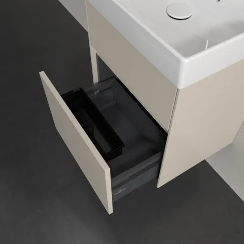 VILLEROY BOCH Toaletní skříňka Collaro, 2 výsuvy, 460 x 546 x 374 mm, Cashmere Grey #C00600VN, obrázek 6