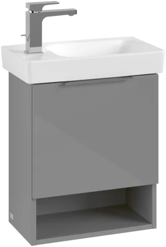 VILLEROY BOCH Toaletní skříňka Architectura, 1 dvířka, 430 x 520 x 273 mm, šedá #B88400VT