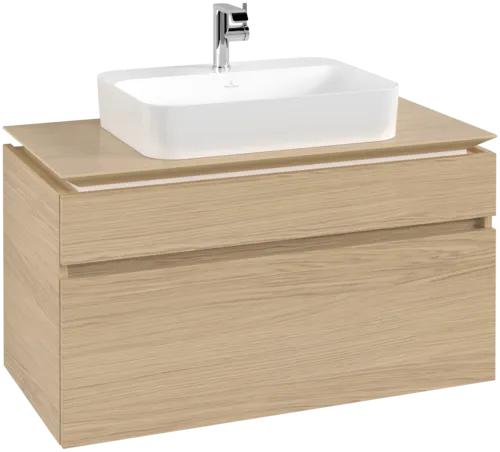 VILLEROY BOCH Legato toaletní skříňka, 2 výsuvy, 1000 x 550 x 500 mm, severský dub / severský dub #B75600VJ