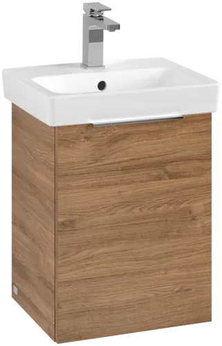 VILLEROY BOCH Toaletní skříňka Architectura, 1 dvířka, 400 x 520 x 363 mm, dub Kansas #B88200RH