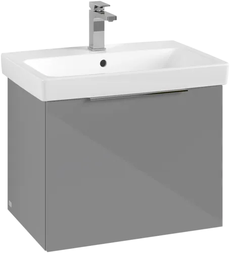 VILLEROY BOCH Toaletní skříňka Architectura, 1 zásuvka, 600 x 470 x 438 mm, šedá #B89000VT