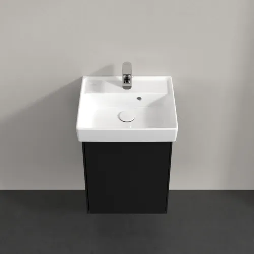 VILLEROY BOCH Toaletní skříňka Collaro, 1 dvířka, 410 x 546 x 344 mm, Volcano Black #C00501VL, obrázek 4