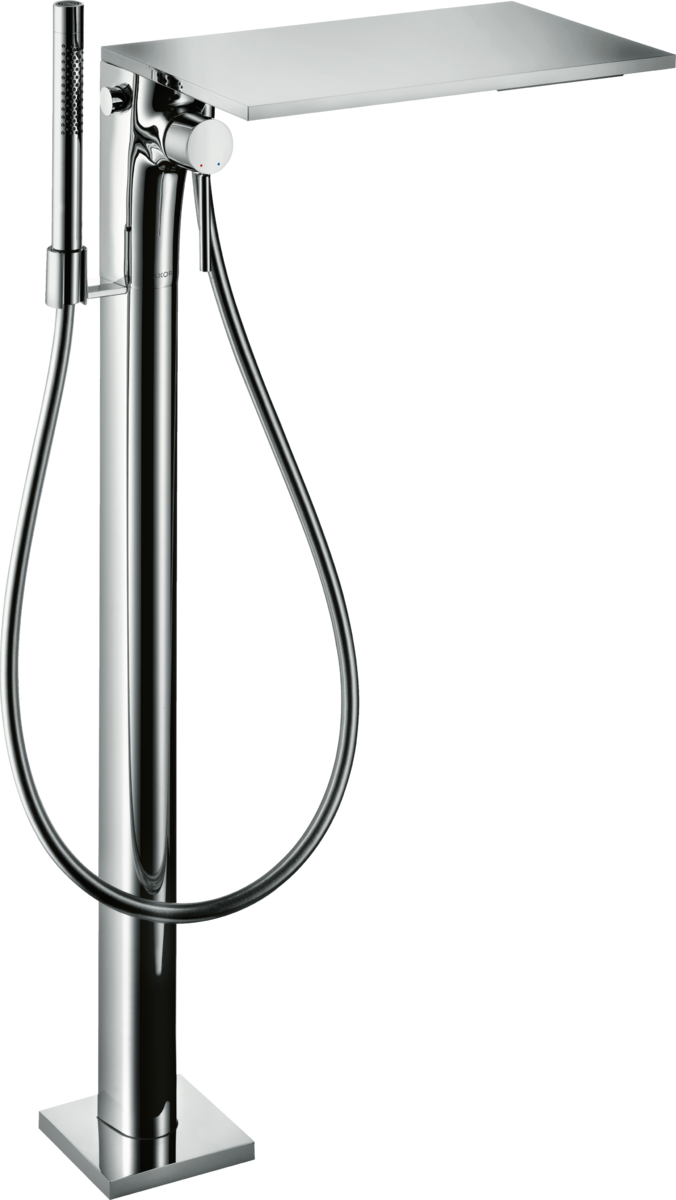 HANSGROHE AXOR Massaud Páková vanová baterie volně stojící na podlaze #18450000 - chrom