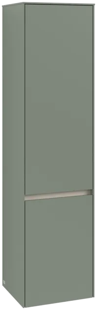 VILLEROY BOCH Vysoká skříň Collaro, 2 dveře, 404 x 1538 x 349 mm, Soft Green / Soft Green #C03301AF