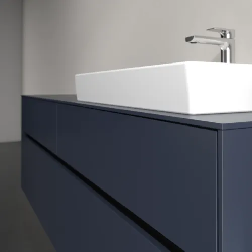VILLEROY BOCH Toaletní skříňka Collaro, 4 výsuvy, 1600 x 548 x 500 mm, Marine Blue / Marine Blue #C02300VQ, obrázek 5