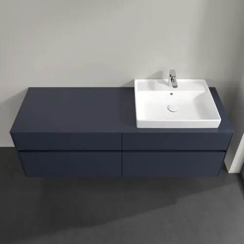 VILLEROY BOCH Toaletní skříňka Collaro, 4 výsuvy, 1600 x 548 x 500 mm, Marine Blue / Marine Blue #C02300VQ, obrázek 4