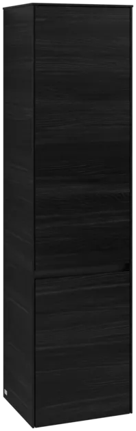 VILLEROY BOCH Vysoká skříň Collaro, 2 dveře, 404 x 1538 x 349 mm, černý dub / černý dub #C03301AB
