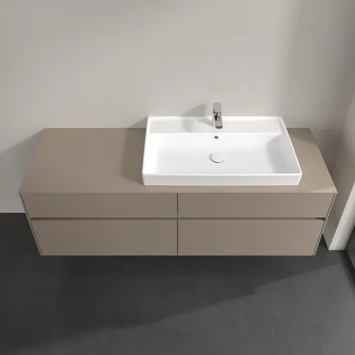 VILLEROY BOCH Toaletní skříňka Collaro, s osvětlením, 4 výsuvy, 1600 x 548 x 500 mm, taupe / taupe #C027B0VM, obrázek 4
