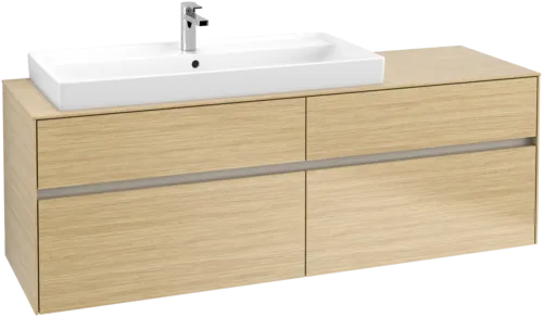 VILLEROY BOCH Toaletní skříňka Collaro, 4 výsuvy, 1600 x 548 x 500 mm, severský dub / severský dub #C02900VJ