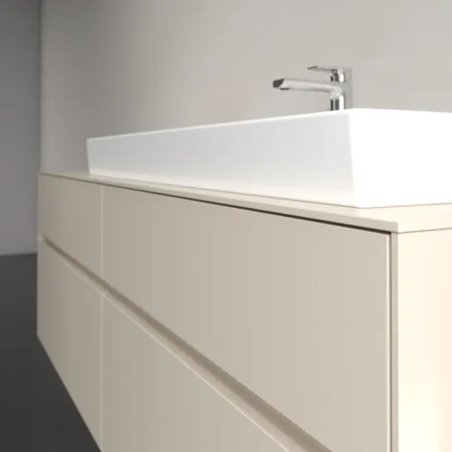 VILLEROY BOCH Toaletní skříňka Collaro, 4 výsuvy, 1600 x 548 x 500 mm, Cashmere Grey / Cashmere Grey #C03000VN, obrázek 5