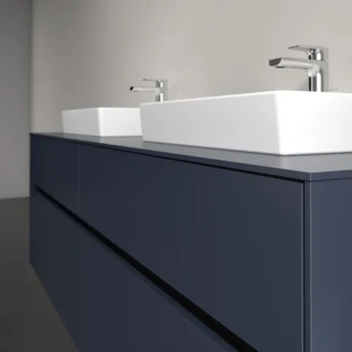 VILLEROY BOCH Toaletní skříňka Collaro, s osvětlením, 4 výsuvy, 1600 x 548 x 500 mm, Marine Blue / Marine Blue #C021B0VQ, obrázek 6