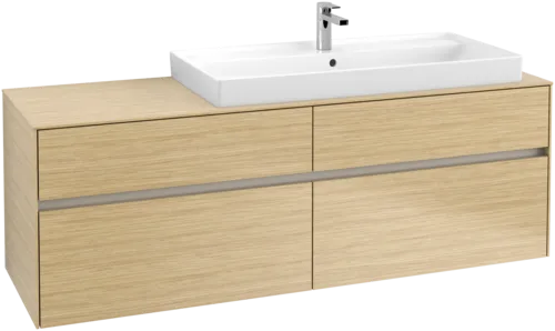 VILLEROY BOCH Toaletní skříňka Collaro, 4 výsuvy, 1600 x 548 x 500 mm, severský dub / severský dub #C03000VJ