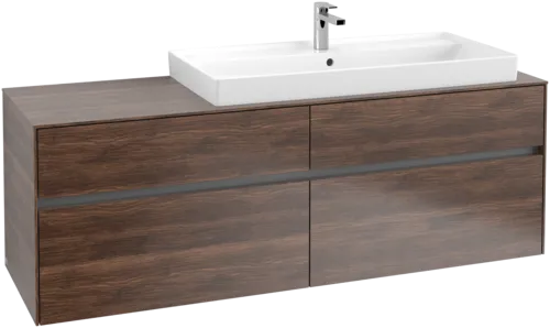 VILLEROY BOCH Toaletní skříňka Collaro, 4 výsuvy, 1600 x 548 x 500 mm, Arizona Oak / Arizona Oak #C03000VH
