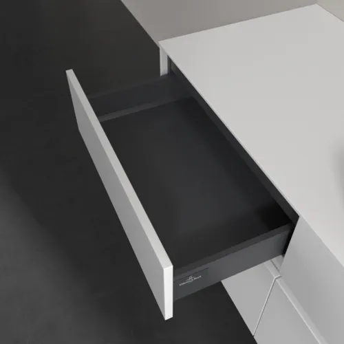 VILLEROY BOCH Toaletní skříňka Collaro, 4 výsuvy, 1200 x 548 x 500 mm, bílá matná / bílá matná #C04300MS, obrázek 7