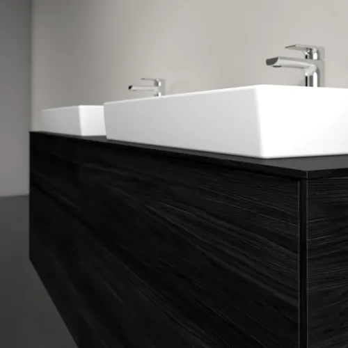 VILLEROY BOCH Toaletní skříňka Collaro, 4 výsuvy, 1600 x 548 x 500 mm, černý dub / černý dub #C02400AB, obrázek 5
