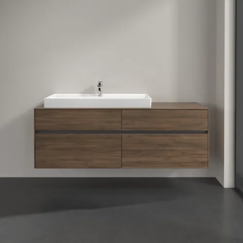 VILLEROY BOCH Toaletní skříňka Collaro, s osvětlením, 4 výsuvy, 1600 x 548 x 500 mm, Arizona Oak / Arizona Oak #C029B0VH, obrázek 3