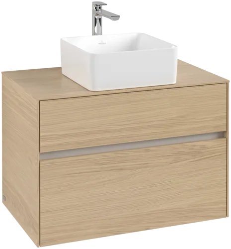 VILLEROY BOCH Toaletní skříňka Collaro, 2 výsuvy, 800 x 548 x 500 mm, severský dub / severský dub #C03700VJ