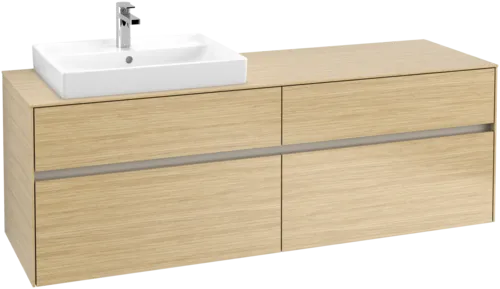VILLEROY BOCH Toaletní skříňka Collaro, 4 výsuvy, 1600 x 548 x 500 mm, severský dub / severský dub #C02200VJ