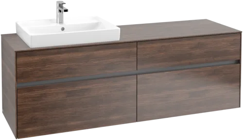 VILLEROY BOCH Toaletní skříňka Collaro, 4 výsuvy, 1600 x 548 x 500 mm, Arizona Oak / Arizona Oak #C02200VH