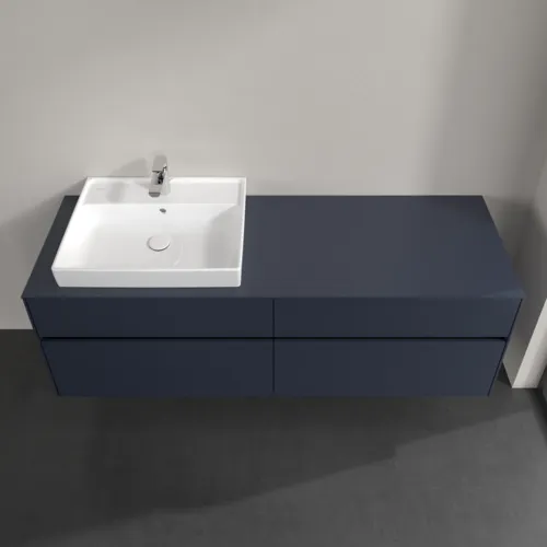 VILLEROY BOCH Toaletní skříňka Collaro, 4 výsuvy, 1600 x 548 x 500 mm, Marine Blue / Marine Blue #C02200VQ, obrázek 4